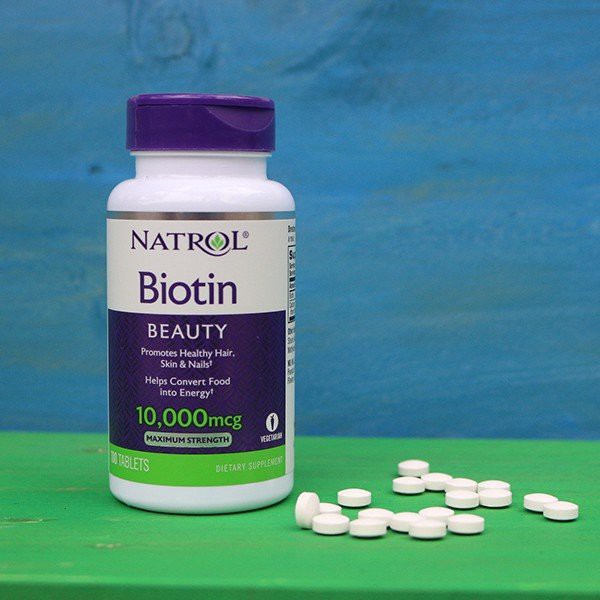Viên Uống Hỗ Trợ Mọc Tóc Natrol Biotin 10000mcg 100 viên